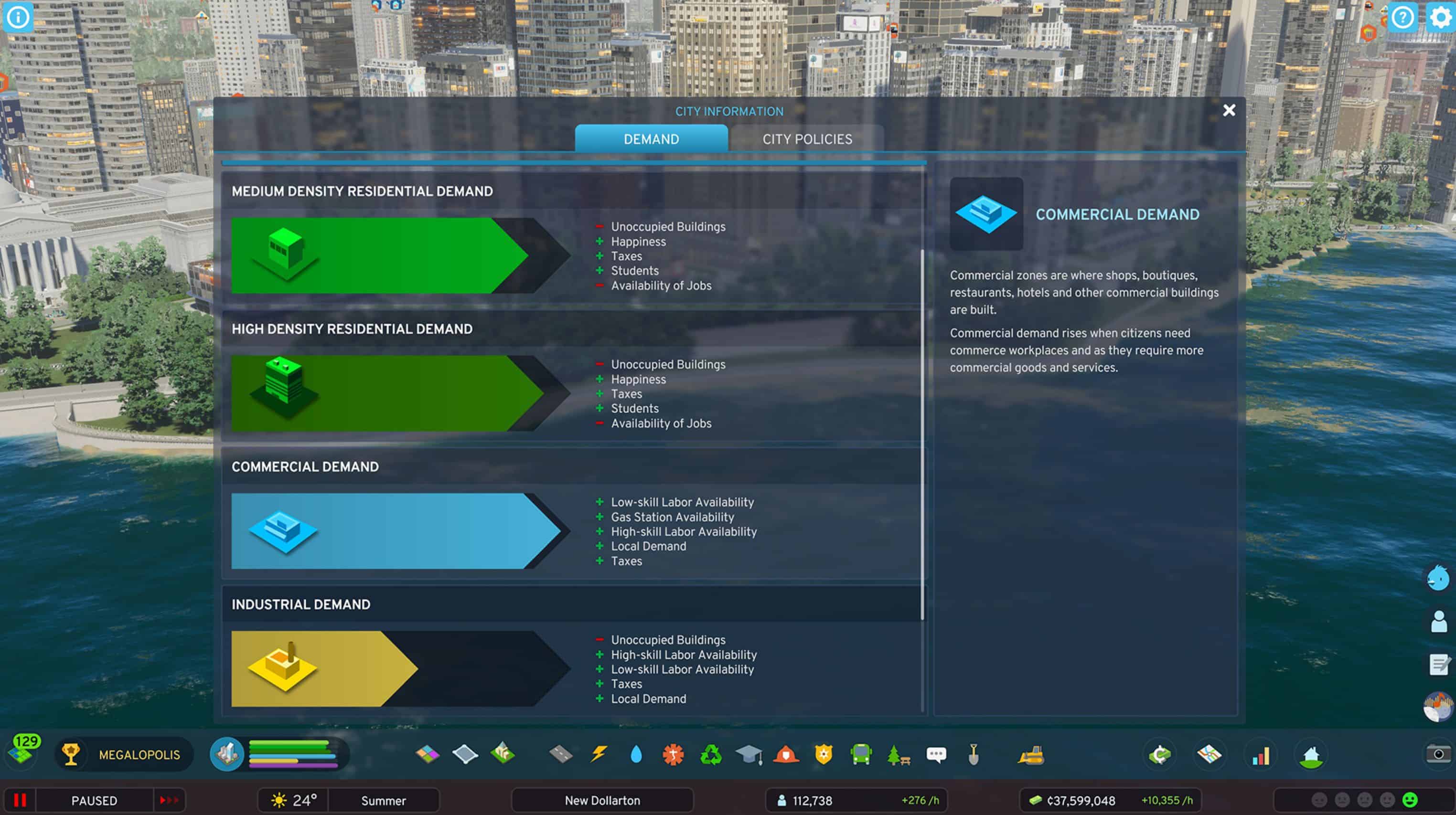 Cities Skylines 2: Zone Demand  Cities: Skylines 2 Mod Download