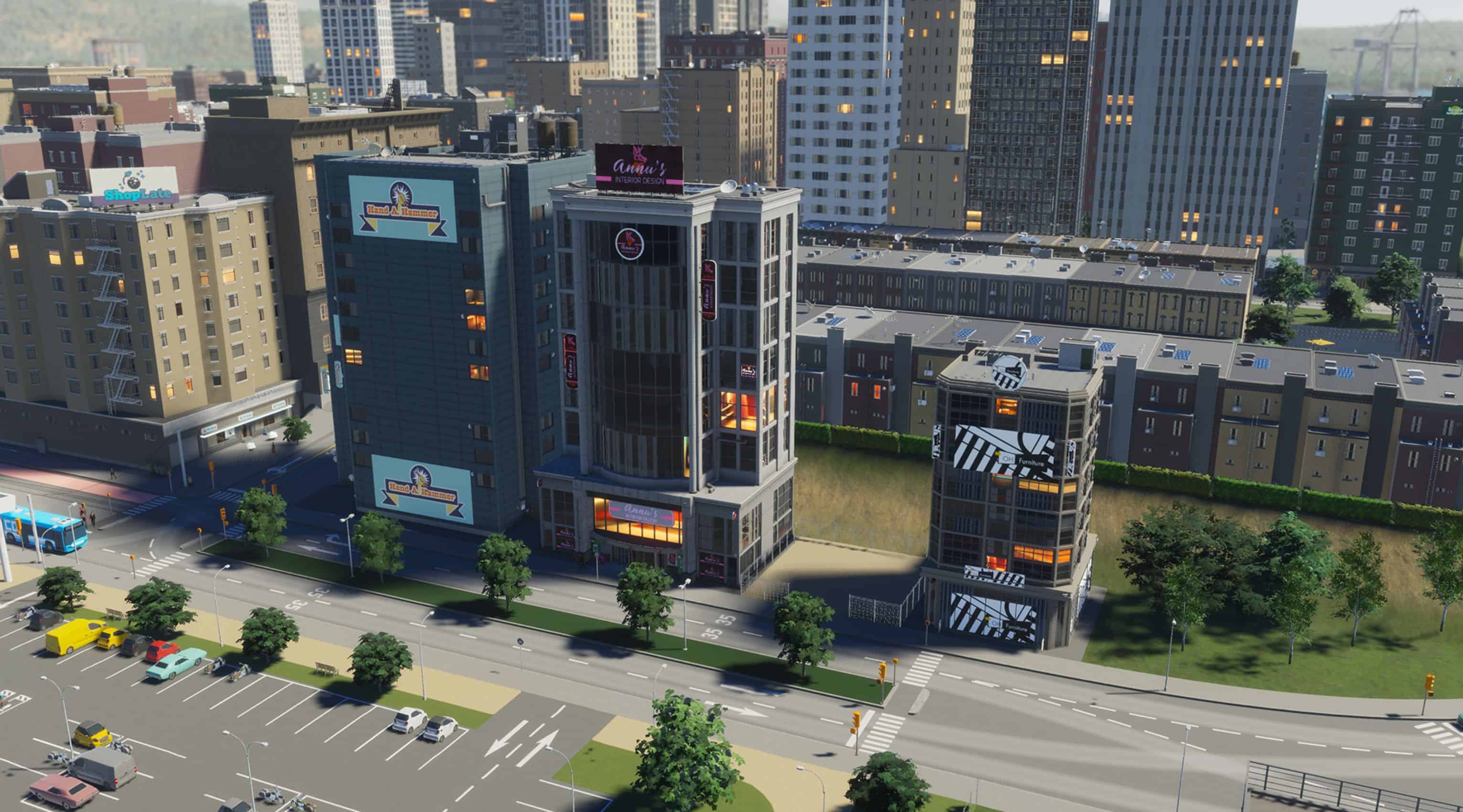 Cities Skylines 2: Office companies